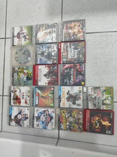 Lote de jogos jogos playstation 3