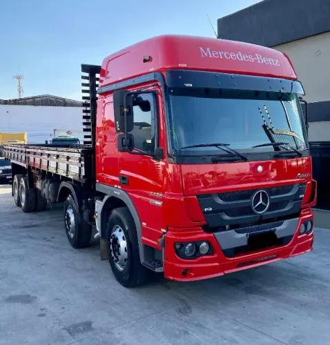 Mb Atego 2426 8x2 - Ano 2012 Carroceria  