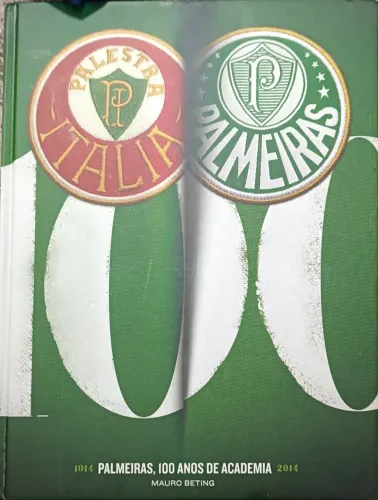 Livro Palmeiras 100 anos de academia. Mauro Beting para colecionador