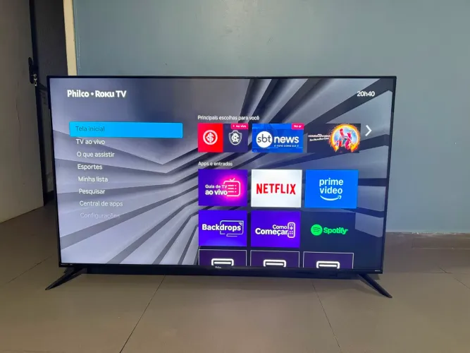 Smart TV Philco Roku TV NOVA + NF | Comprada em Junho/26
