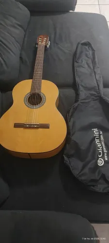 Violão Giannini Serie Estudo, perfeito pra iniciantes (com capa,novíssimo)