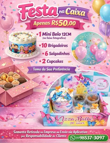 KIT CAIXA PERSONALIZADA 