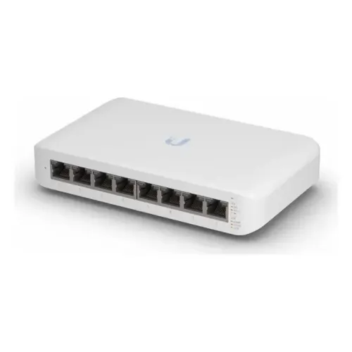 SWITCH UBIQUITI USW-LITE-8-POE-BR UNIFI 8 PORTAS GIGABIT POE+ 52 W