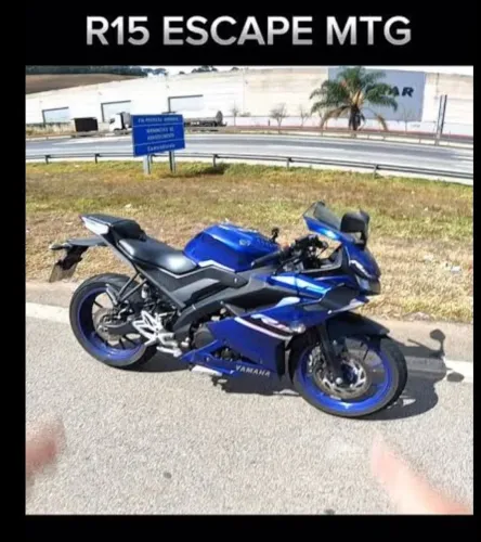 Escape MTG para Yamaha R15 2023, 2024 e 2025 | Ronco esportivo