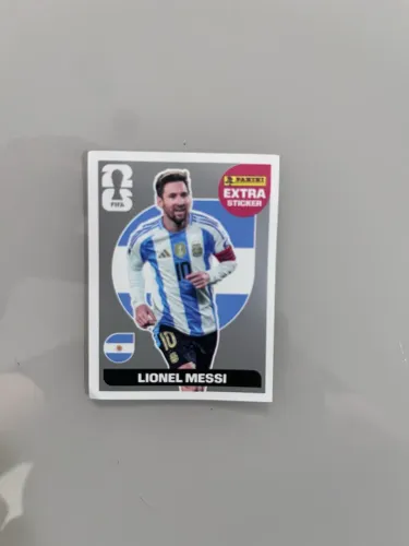 Figurinha Messi Prata Copa 2026