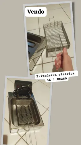 Fritadeira elétrica 5L