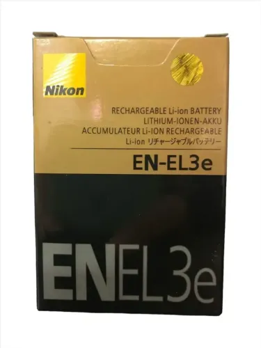 4 Baterias e 2 Carregadores - Nikon ENEL3e  NIKONS: D50- D70-D70s-D80-D90-D100-D20
