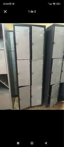 Roupeiro de aço 6 portas G