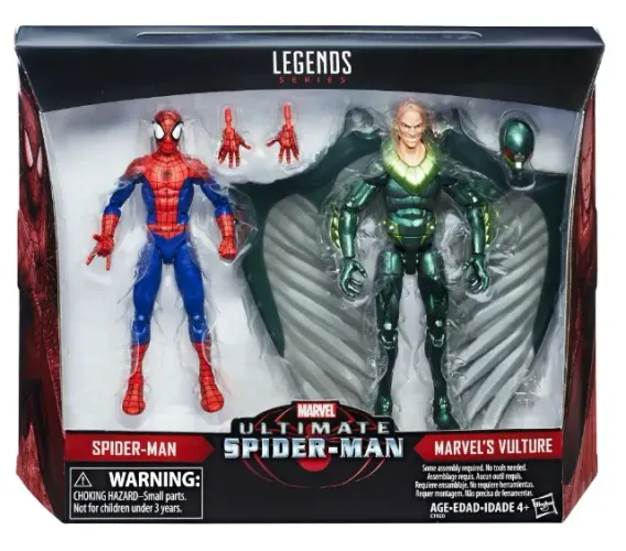 Marvel Legends Pack Homem Aranha Ultimate e Abutre