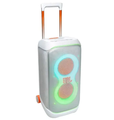 (Lacrada) Caixa de Som JBL PartyBox 320 240W com Bateria Bluetooth USB IPX4 - Branca