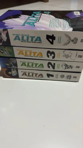 Coleção Alita 1 ao 4