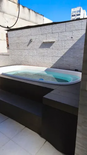 Piscina IGUI completa com led azul (3m x 1,80m x 1,20m)