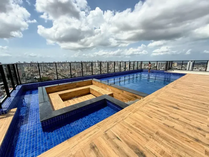 LOFT EXCLUSIVO NO MARCO | MOBILIADO, VISTA PANORÂMICA E ROOFTOP - 5.500 tudo incluso