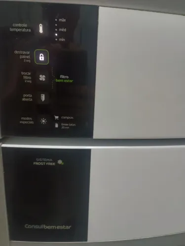 Geladeira Consul Duplex frosfree 437 lts