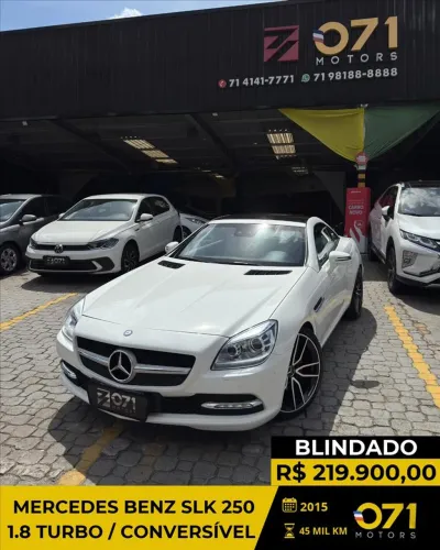 Mercedes-Benz SLK-250 CGI 1.8 16V 204cv Aut. 2015