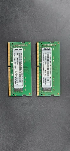 2 pentes memória ram notebook 8gb DDR4 3200mhz