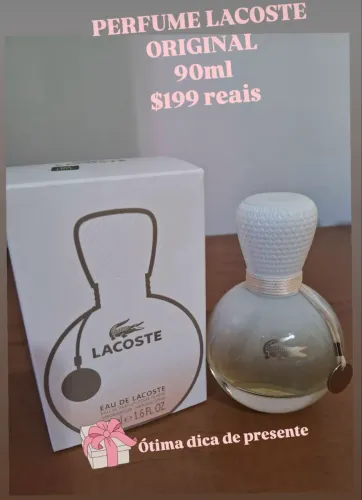Perfume Lacoste feminino 