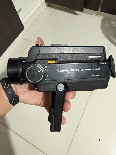 Câmera cânon auto zoom 318 m
