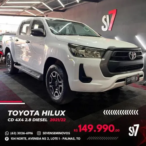 Toyota Hilux CD 4X4 2.8 Diesel Aut. 2022