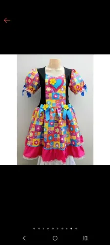 Vestido Festa Junina Caipira G/GG