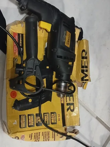 Furadeira hammer com defeito (motor funciona)