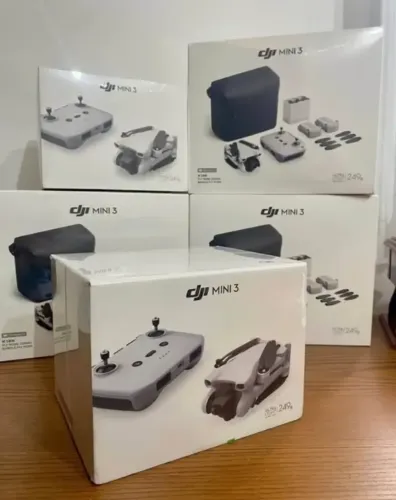 Drone Dji Mini 3 Câmera 4kTransmissão de 10km e 38 minutos de voô Novo Lacrado
