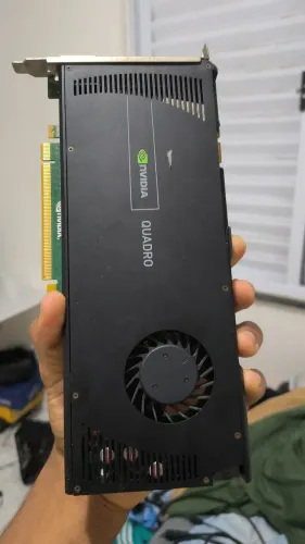placa de vídeo Nvidia quadro 4000
