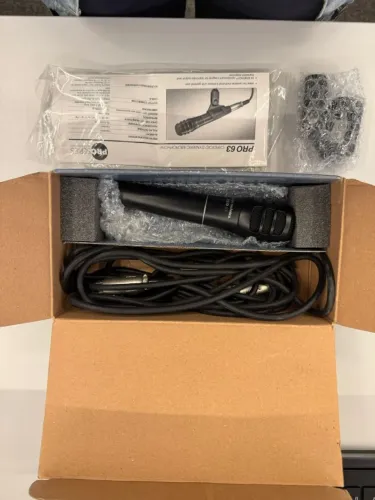 Microfone PRO 63 audio - technica