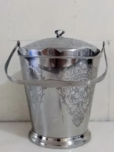 Balde de Gelo Térmico Pratinox - Aço Inox 18/8 