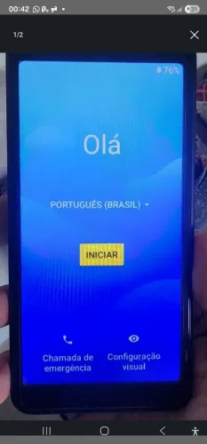 Celular Obabox com carregador