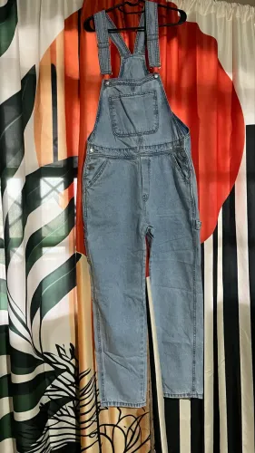 Jardineira jeans Bali hai G