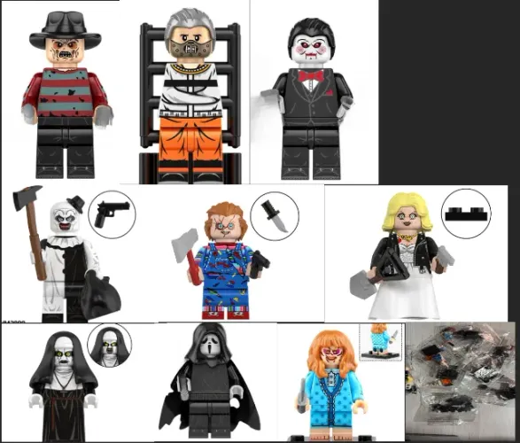 MINIFIGURE LEGO FILMES DE TERROR