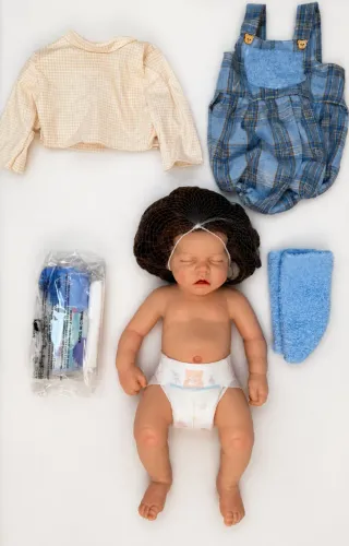 Bebê Reborn Silicone 40cm