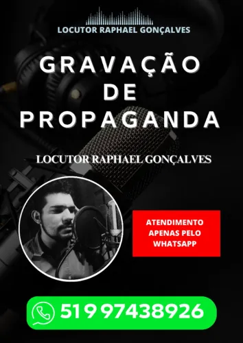 Vinheta / Propaganda / Promoção / Locutor