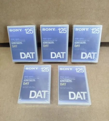 Lote Fita Dat Sony PDP-125