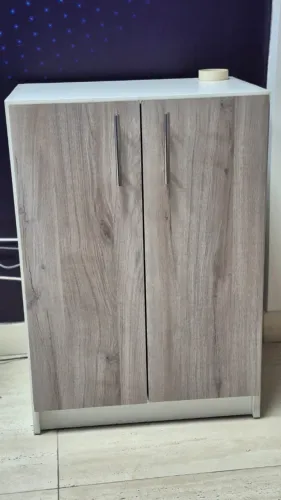 ARMÁRIO 2 PORTAS COM COLETOR COPOS A 80cm X P 41cm X L 57cm