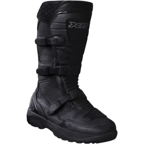 Bota Motociclista X11 Sierra Couro Cano Longo Masc. c/ Proteções 