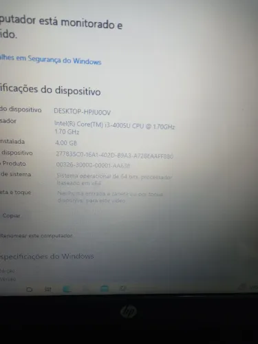 Notebook core i3