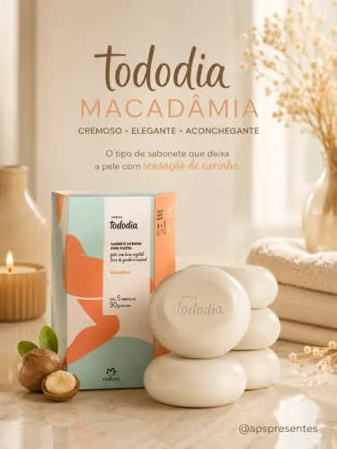 sabonete macadamia