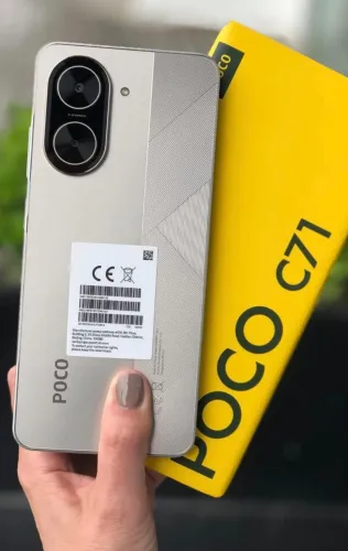 Poco C71 Lacrado - Versão Global 128Gb-4Ram Toooop Gold dourado + Parcelamos no cartão 