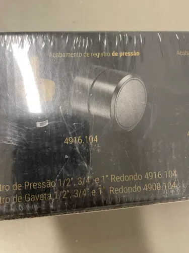 Acabamento Para Registro De Gaveta Deca You 4900.c104.pq Redondo 1/2" 3/4" E 1" Cromado