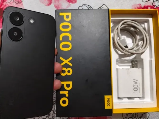 Poco X8 Pro - 8+8/512 - Preto - Completo