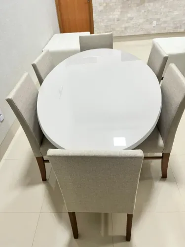 Mesa nova completa de madeira
