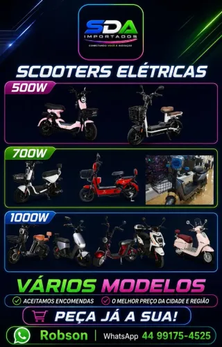Bicicletas Elétricas - Scooter