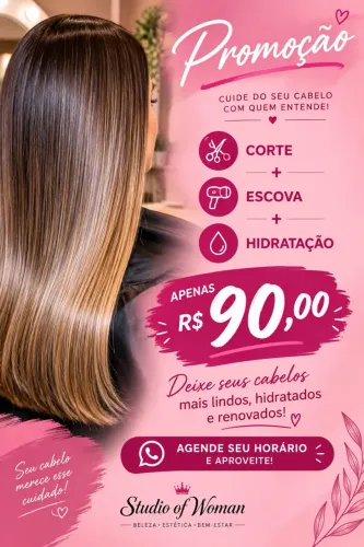 Promoção botox selagem progressiva