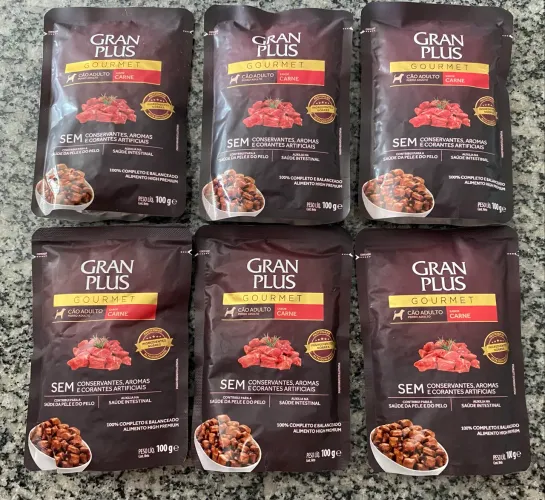 Ração pastosa GranPlus cão adulto