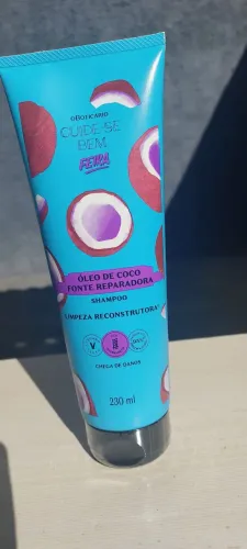 Shampoo de óleo de coco 