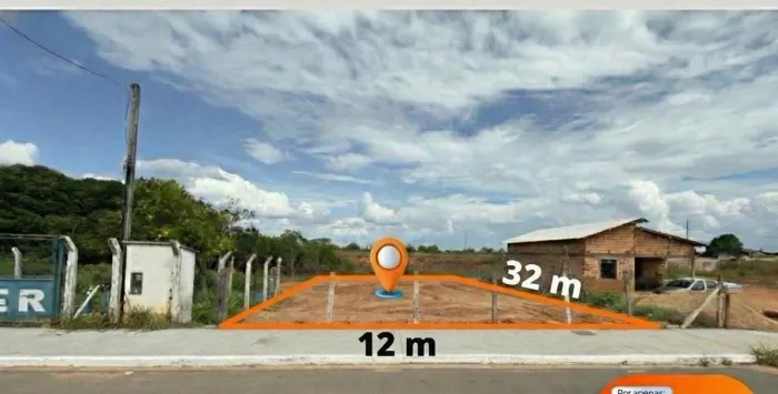 Vende- se Terreno 12x32 Cidade satelite R$150.000