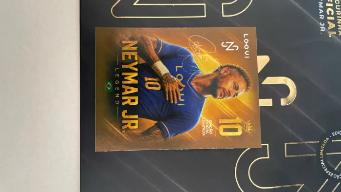 Figurinha oficial do Neymar em parceria com a Loovi seguros