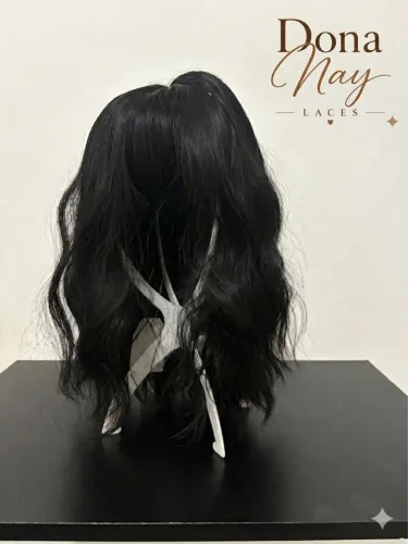 Wig Fibra Premium- Jenny Castanho Escuro 2